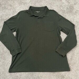 Croft & Barrow Dark Green Polo Shirt